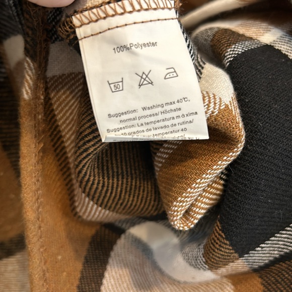 IN’VOLAND long flannel jacket/shirt 20W - Picture 4 of 7